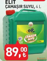 TARIM KREDİ ELİT ÇAMAŞIR SUYU 4 L TARIM KREDİ ELİT ÇAMAŞIR SUYU 4 L